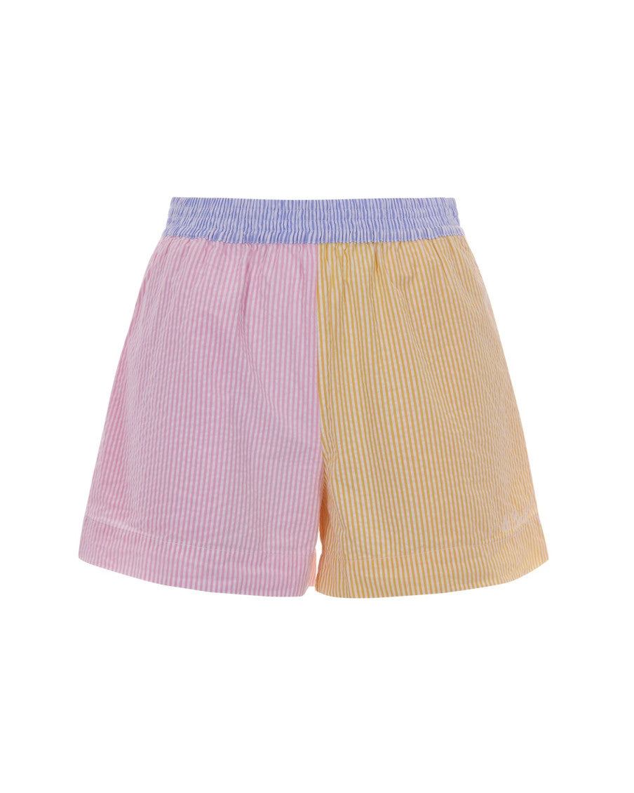 Multicolor Stripes Shorts 1