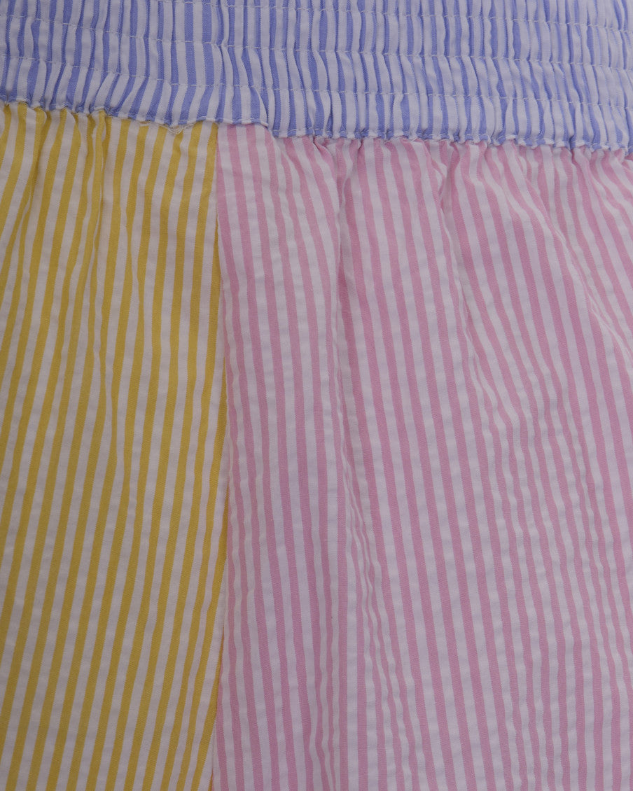 Multicolor Stripes Shorts 3