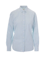 Blue Regular Stripes Shirt 1