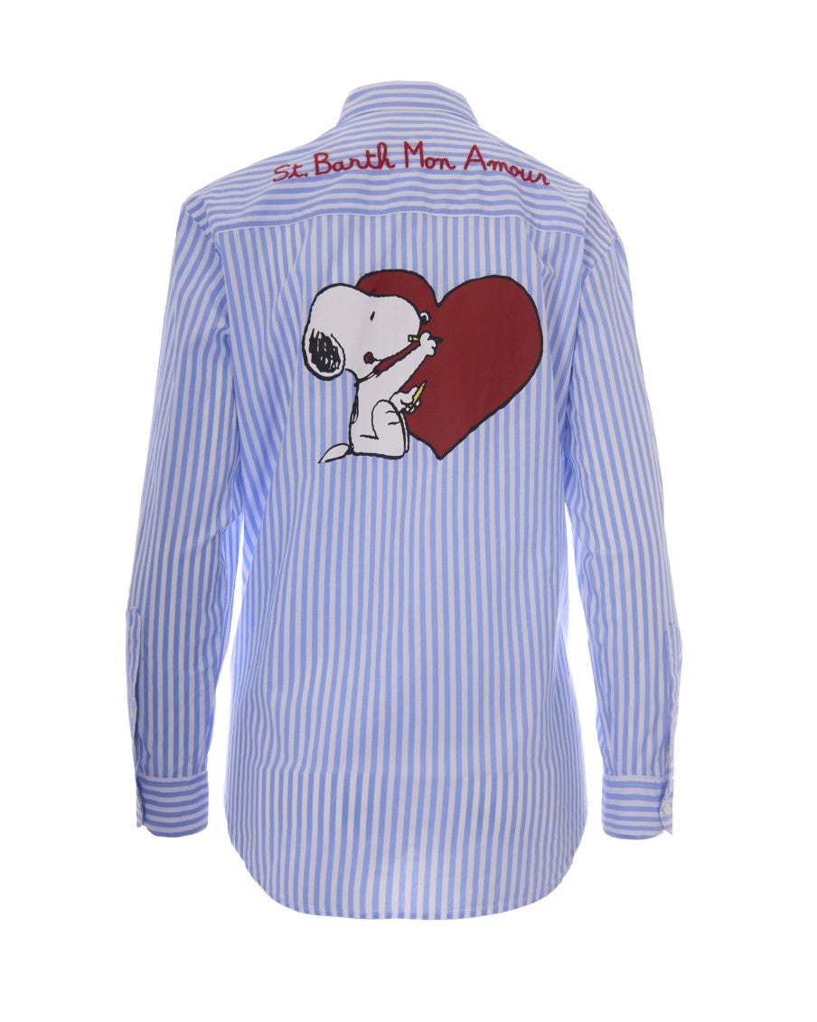 Blue Regular Stripes Shirt 2