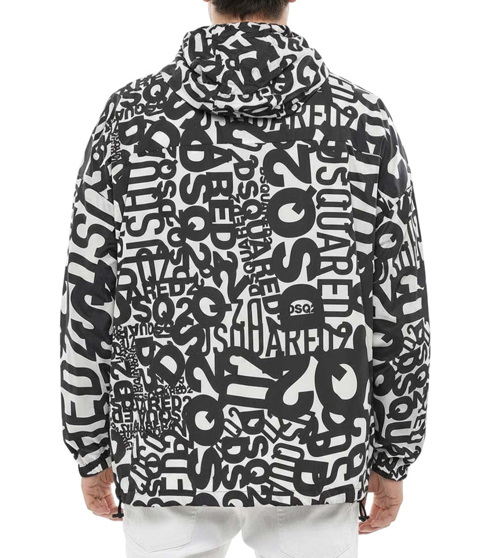 BlackWhite Hood Jacket 2