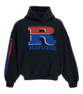 Black Graphic Logo Hoodie 1