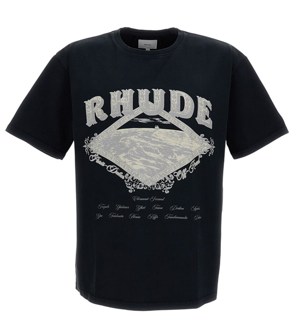 Black Crew Neck T-Shirt 1