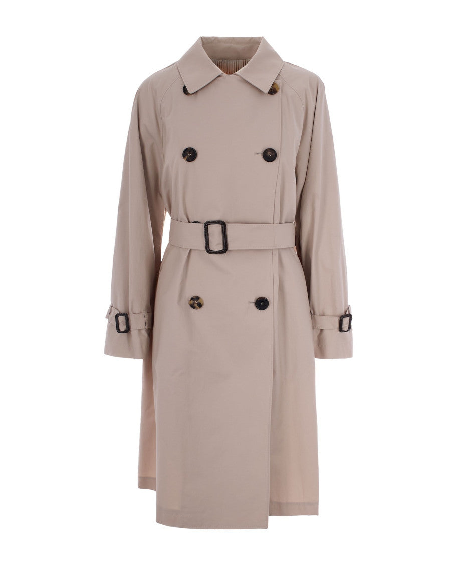 Natural Shirt Collar Trench Coat 1