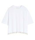 White Round Neck Top 1