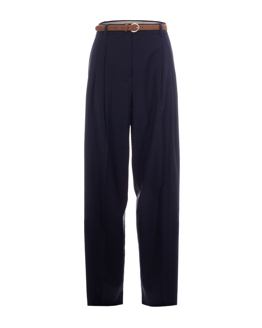 Blue Relaxed Pants 1