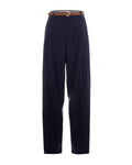 Blue Relaxed Pants 1