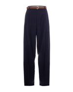 Blue Relaxed Pants 1