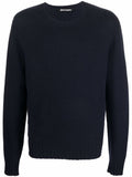 Navy Blue Knitted Sweater 1