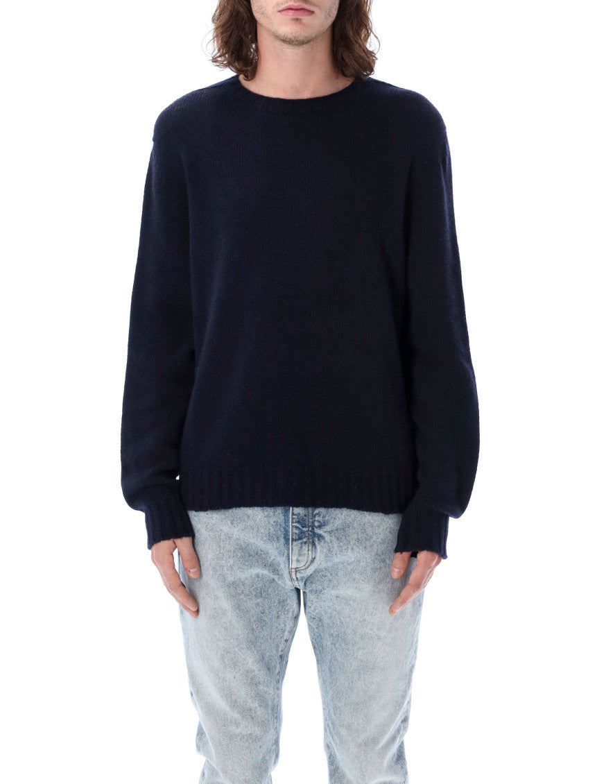 Navy Blue Knitted Sweater 2