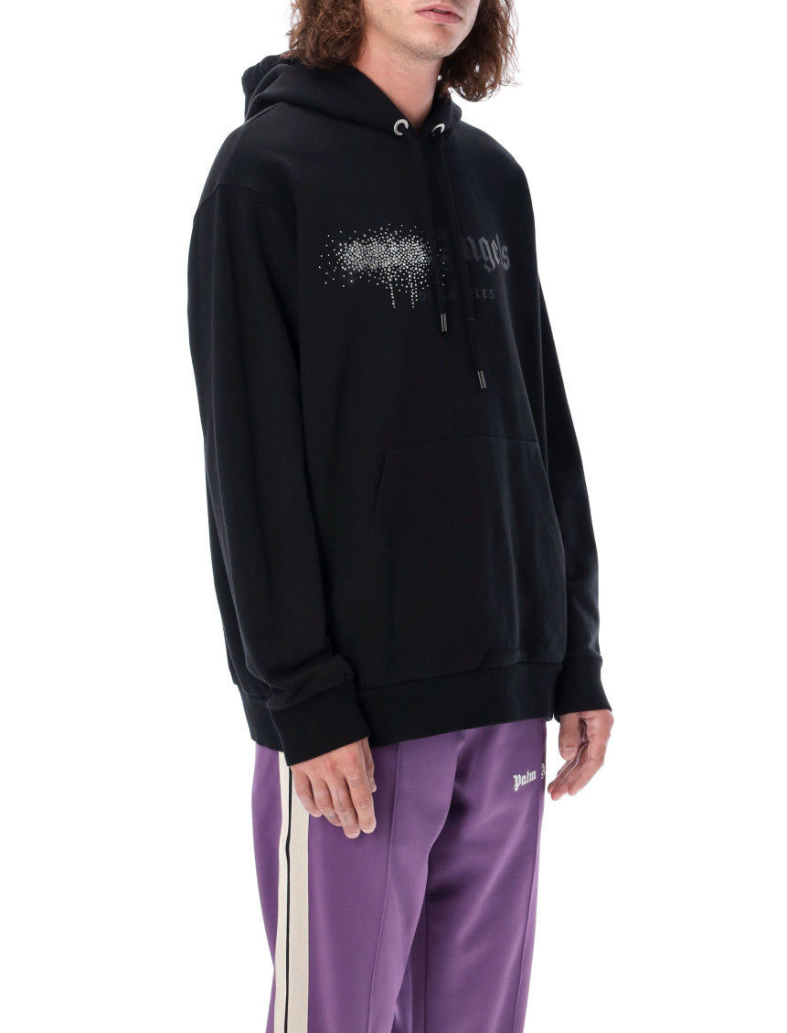 Black Embellished Hoodie 2