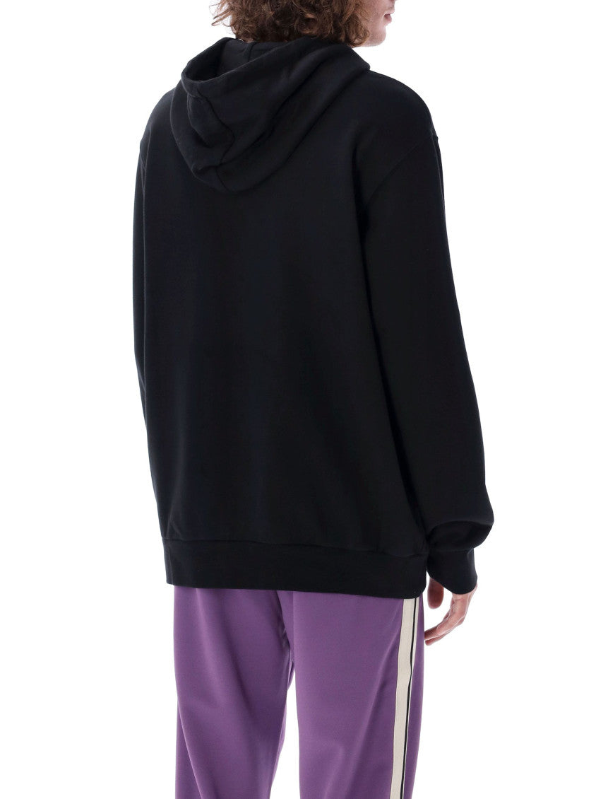 Black Embellished Hoodie 3