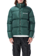 Green Logo Down Jacket 1