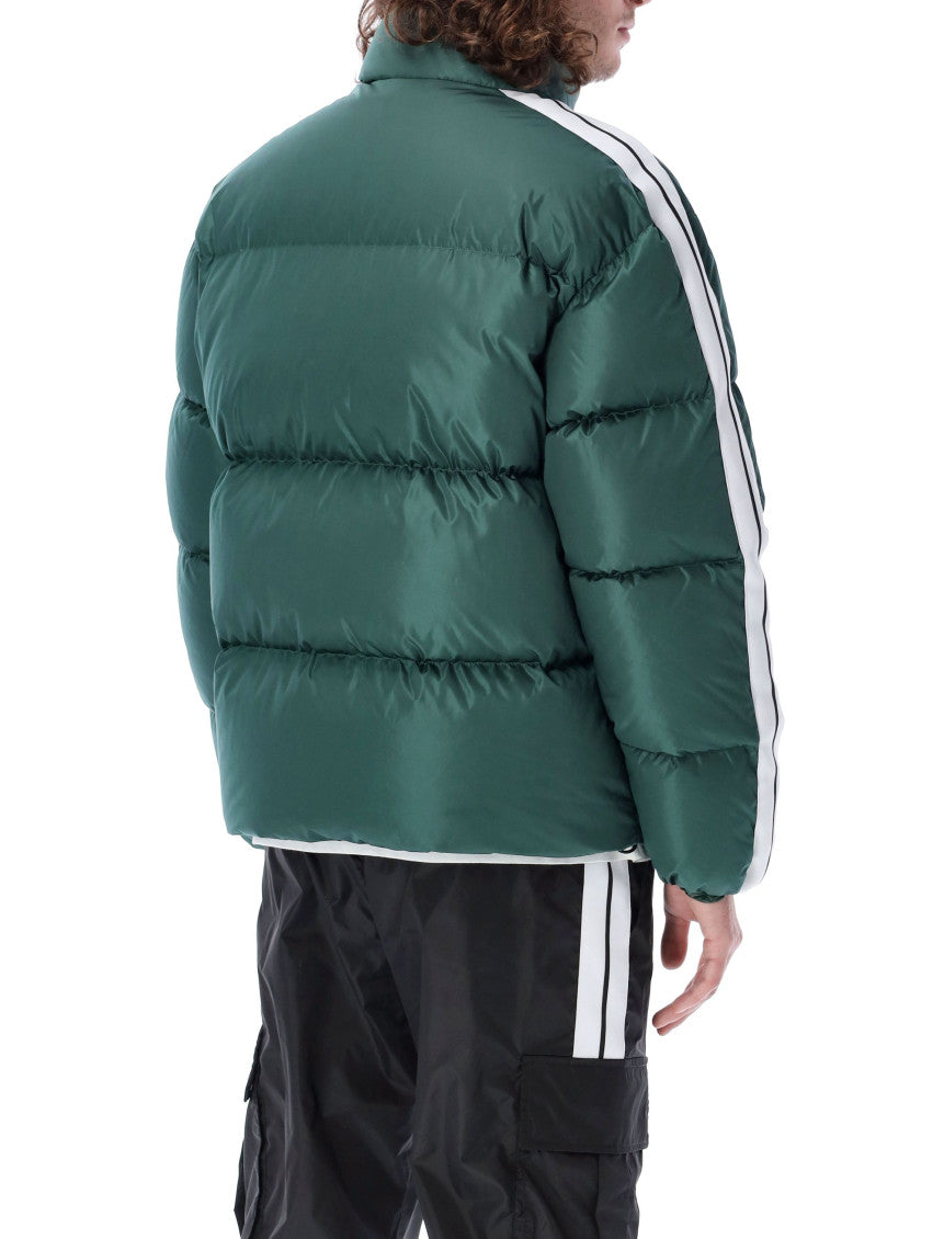 Green Logo Down Jacket 2