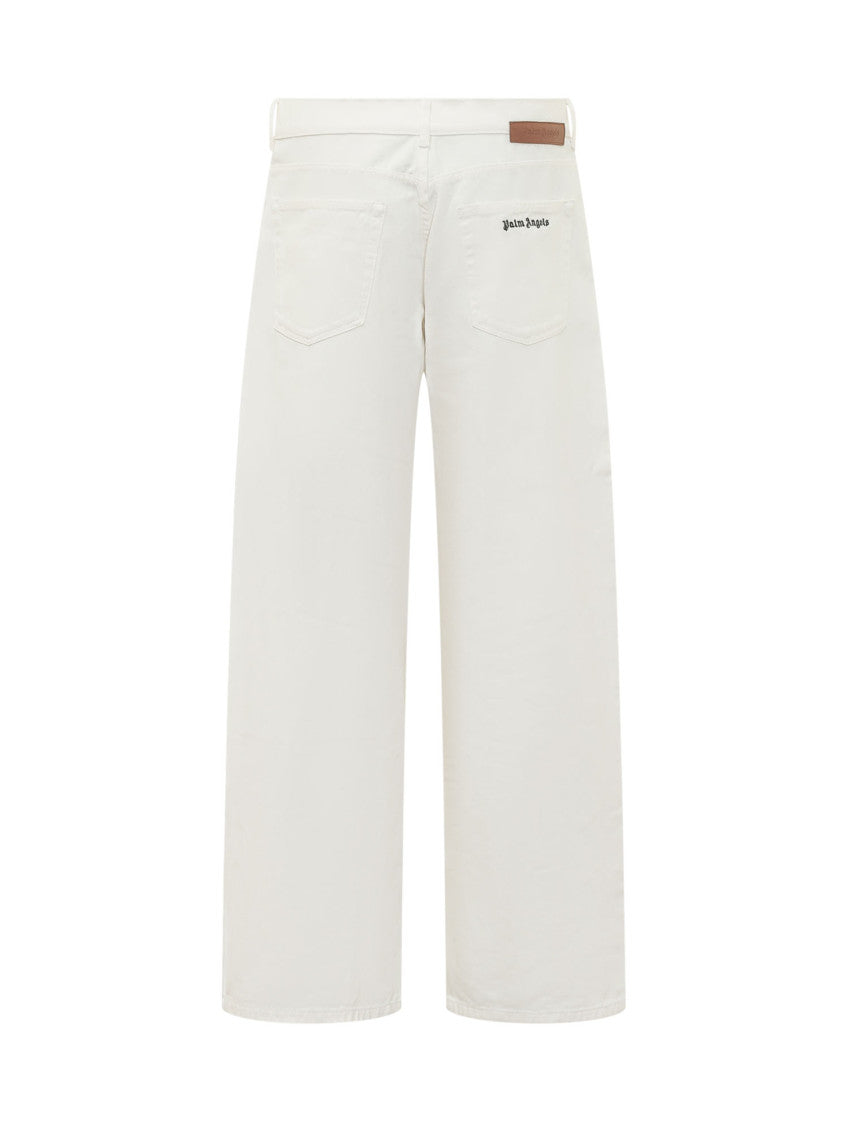 Off White Straight Jeans 2