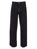 Black Mid Rise Jeans 1