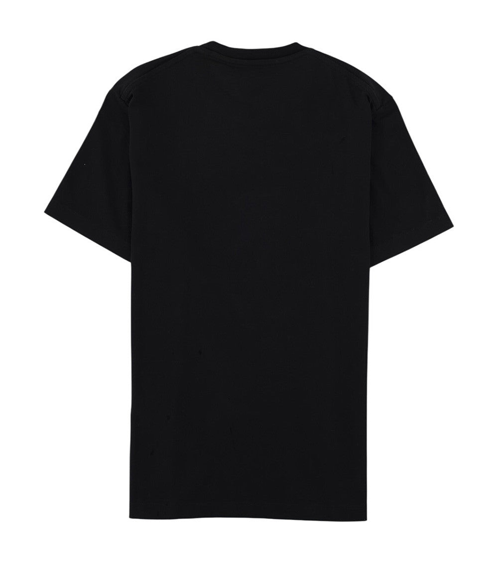 Black Crew Neck T-Shirt 2