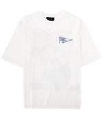 White Crew Neck T-Shirt 1