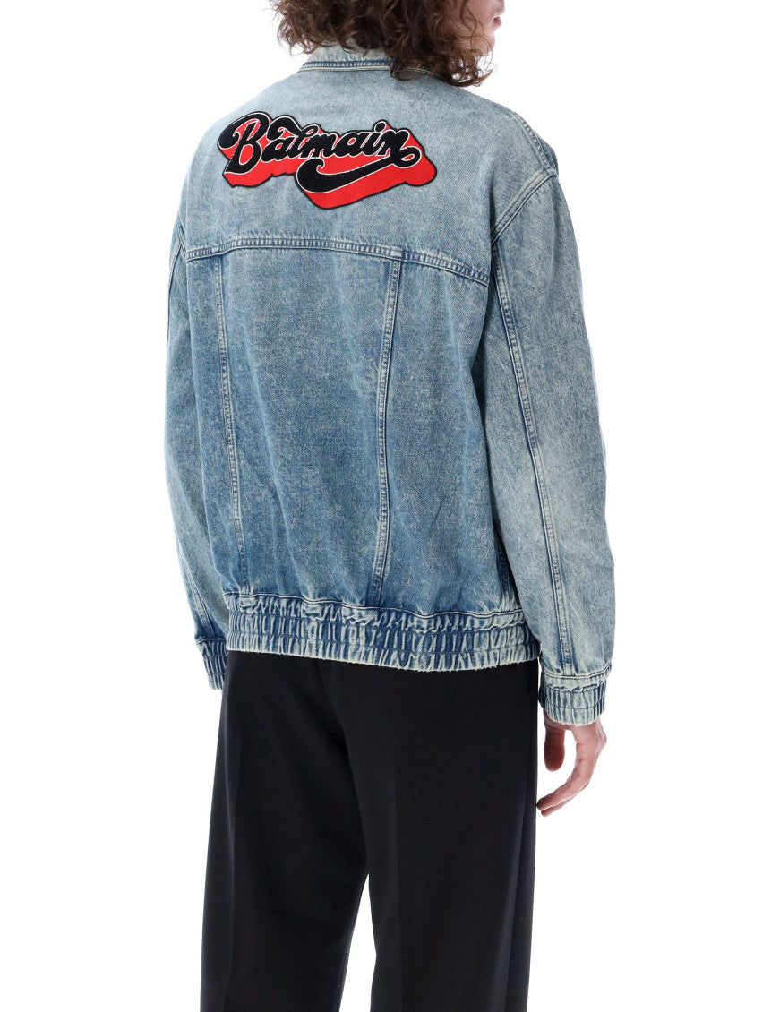 Blue Shirt Collar Jacket 2