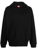 Black Regular Logo Hoodie 1