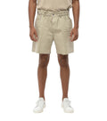 Beige Distressed Shorts 1