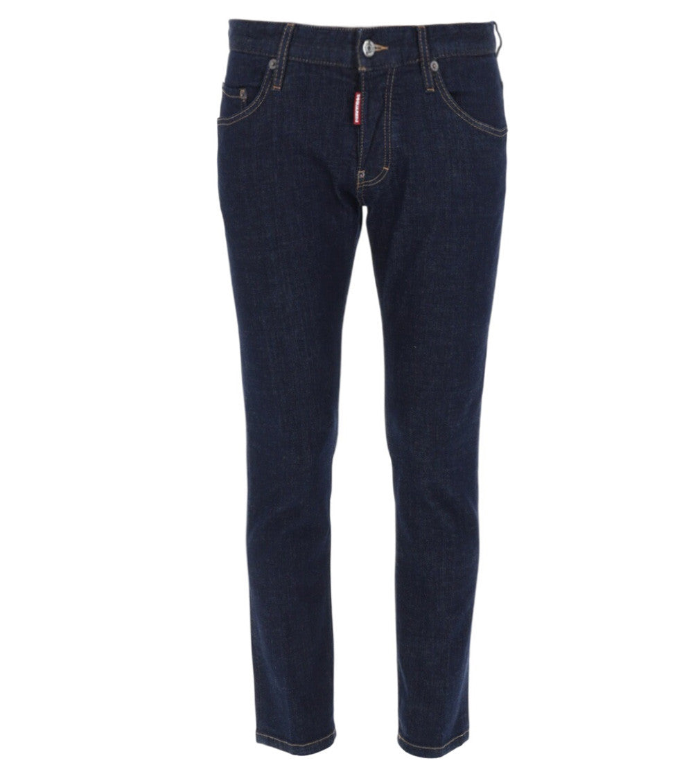 Dark Blue Slim Jeans 1