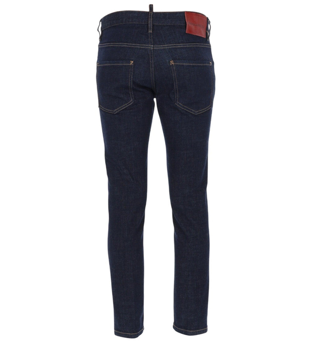 Dark Blue Slim Jeans 2