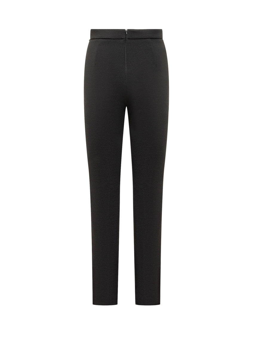 Black Tailored Flat Pant 2