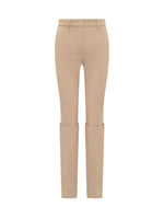 Beige Slim Pants 1