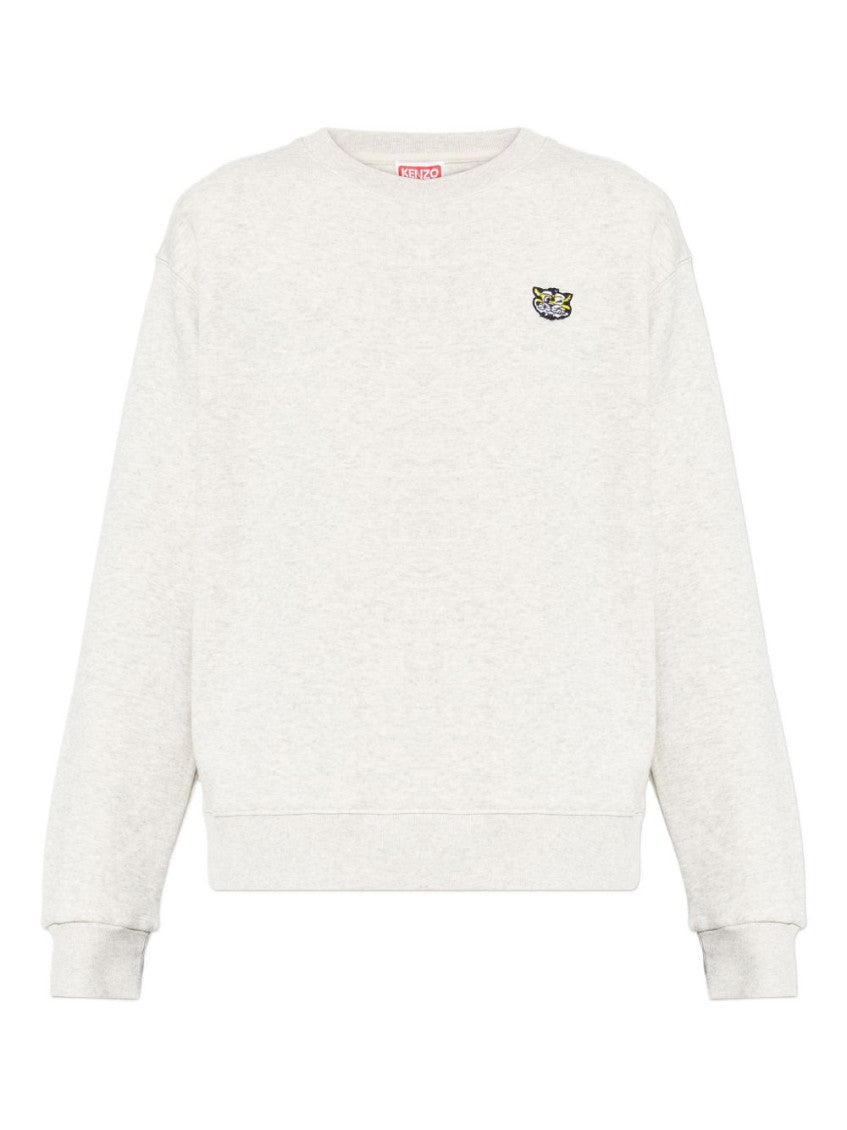 Grey Crew Neck Sweatshirt 1