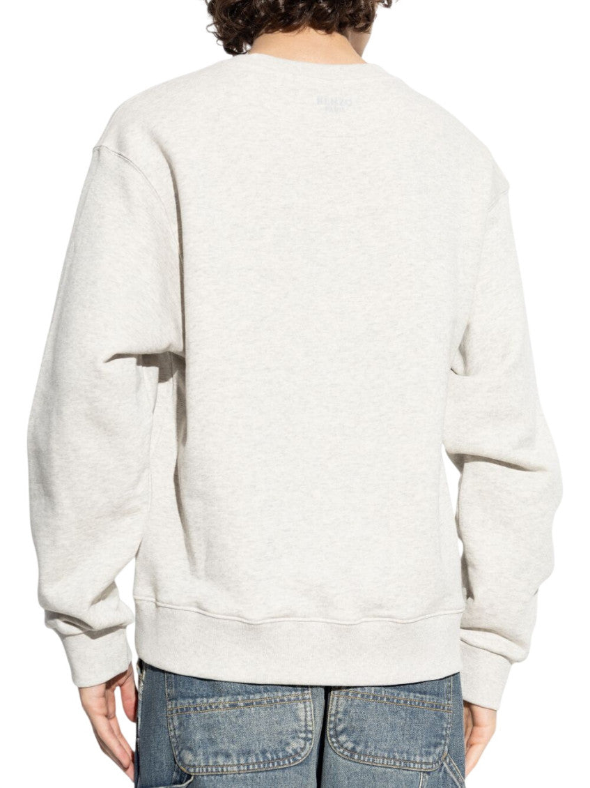 Grey Crew Neck Sweatshirt 3