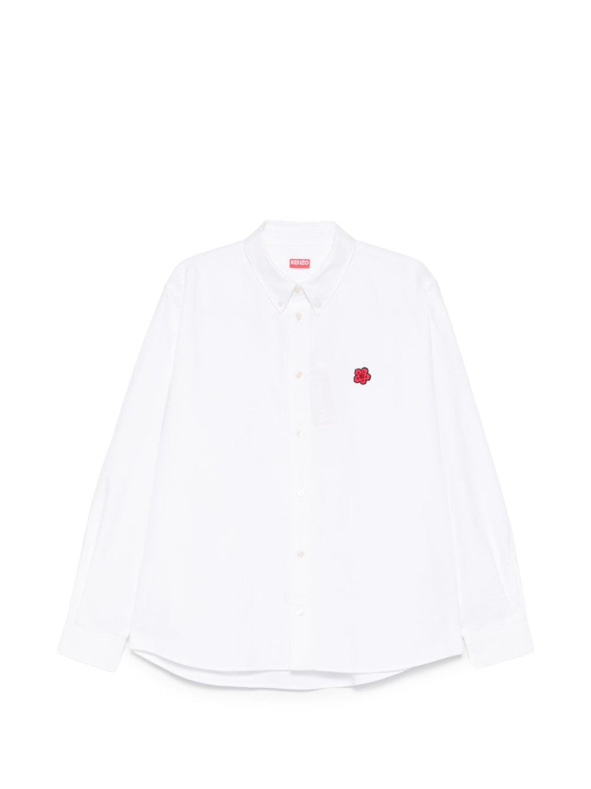 White Regular Logo Shirt 1
