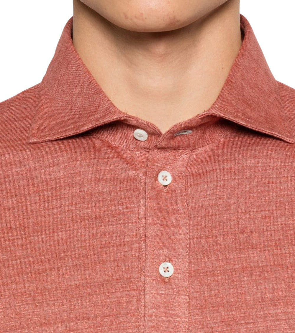Red Shirt Collar Polo 4