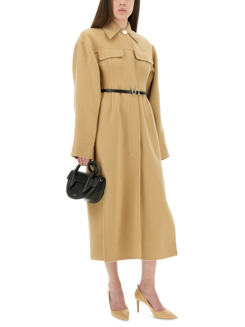 Beige Olio Trench Coat 2