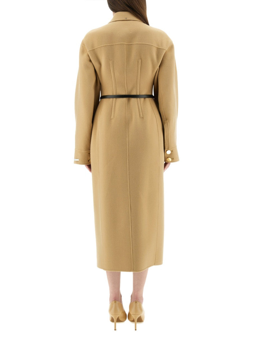 Beige Olio Trench Coat 3