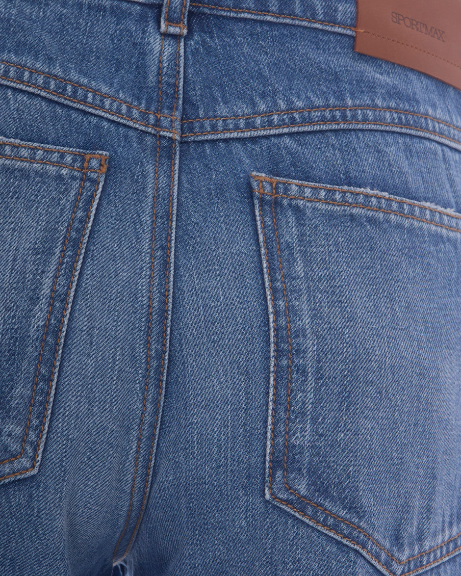 Blue Regular Low Rise Jeans 3