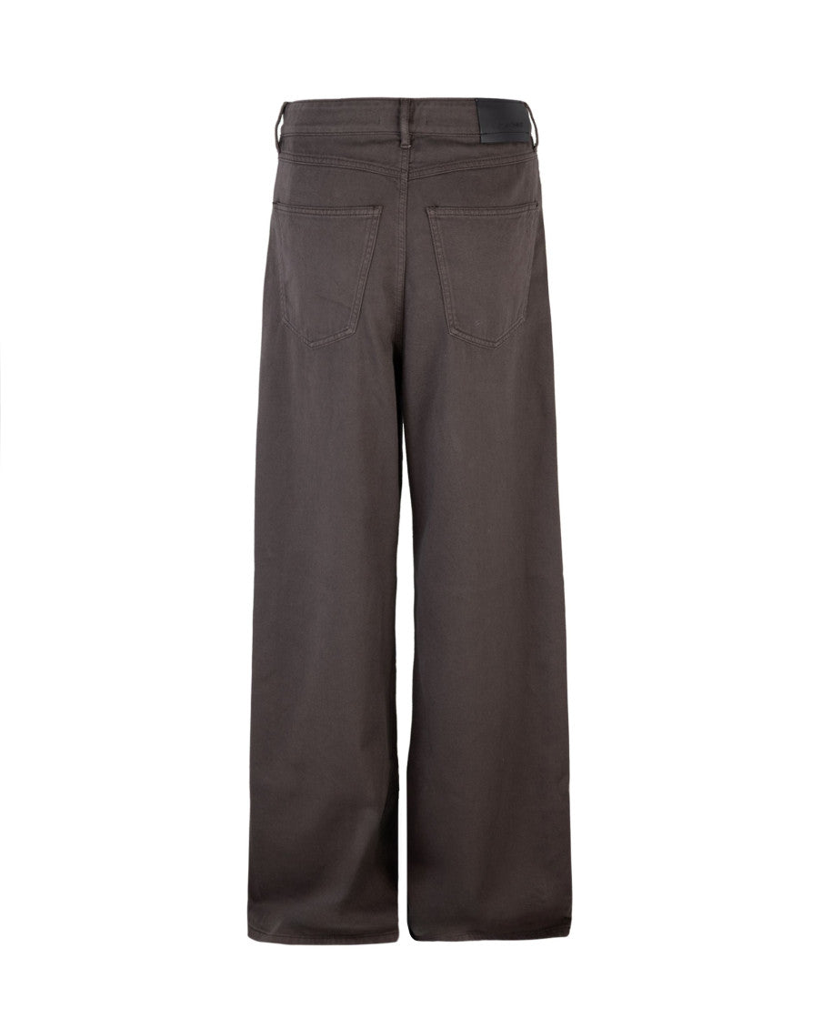 Brown Oversized Pants 2
