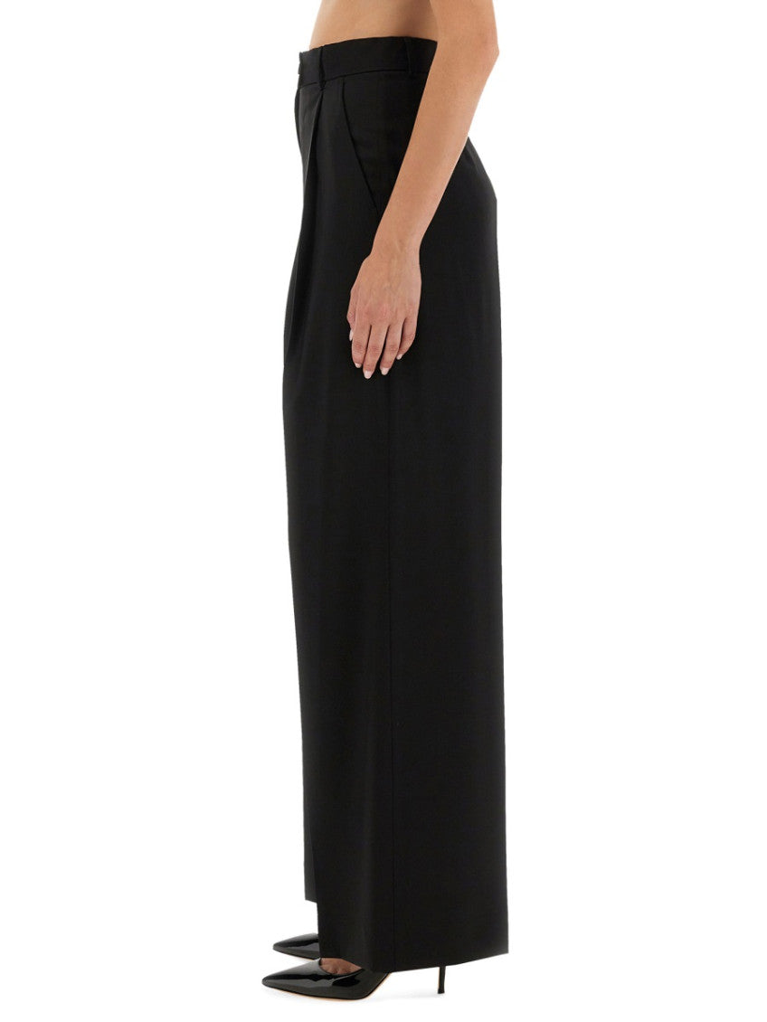 Black Tailored Pleated Pants 4