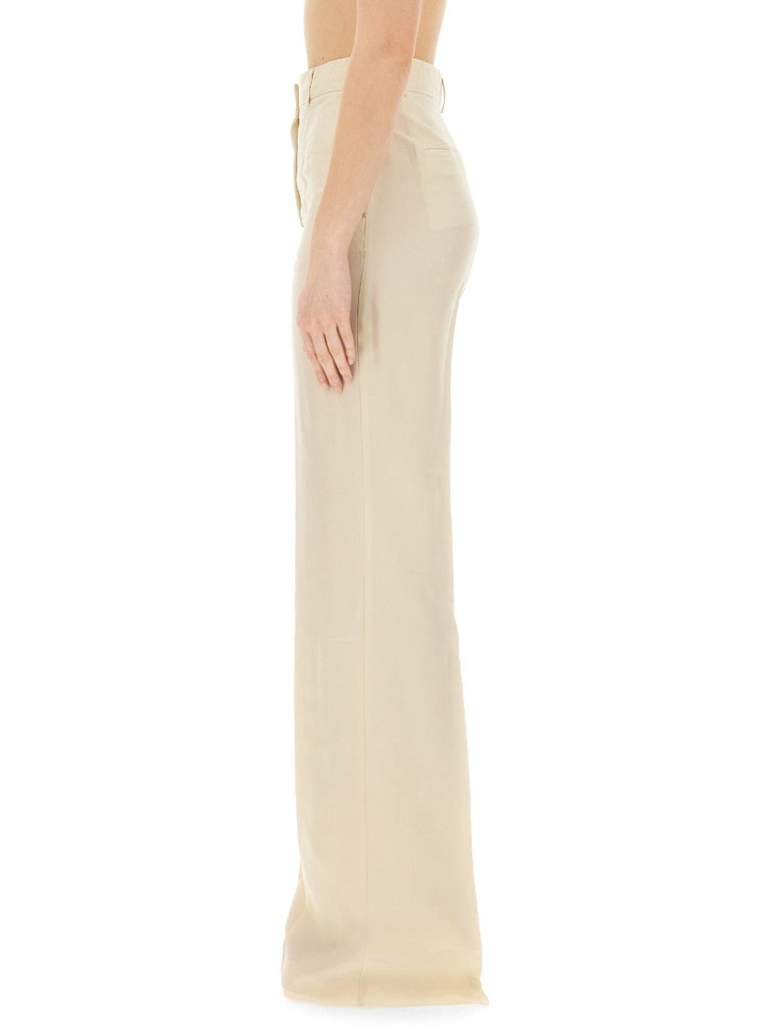 Beige Flared Pants 4