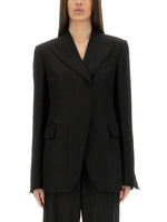 Black Notched Lapel Blazers 1