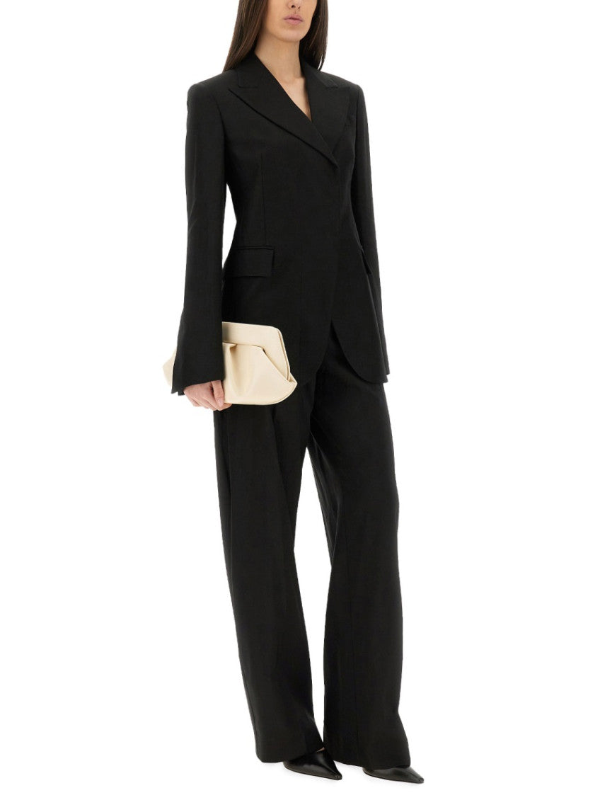 Black Notched Lapel Blazers 2