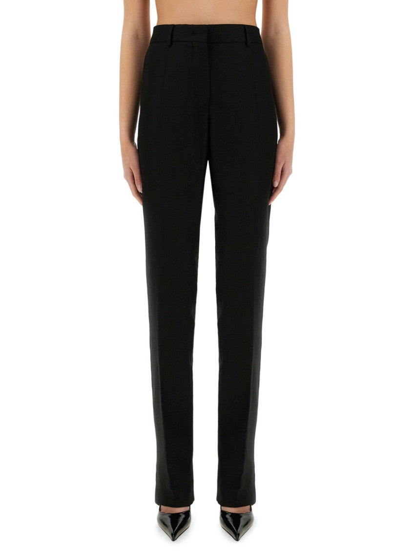 Black Straight Pant 1