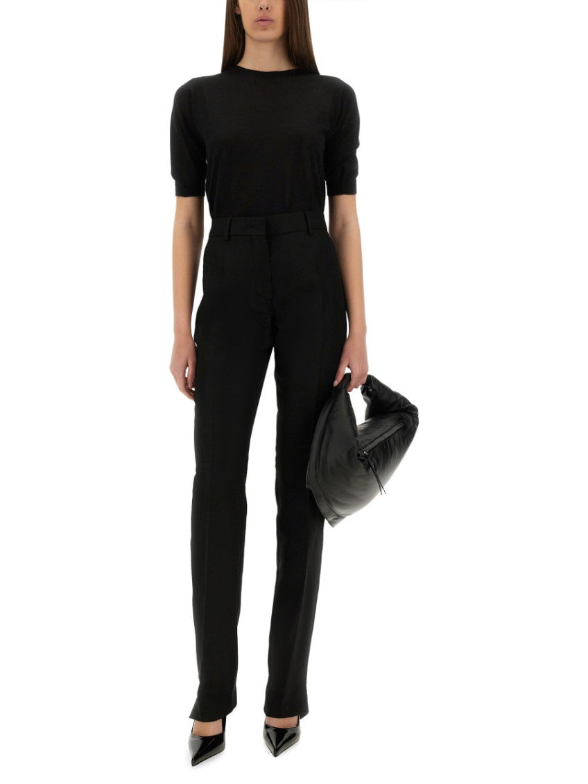 Black Straight Pant 2