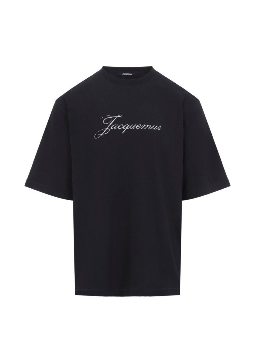 Black Crew Neck T-Shirt 1