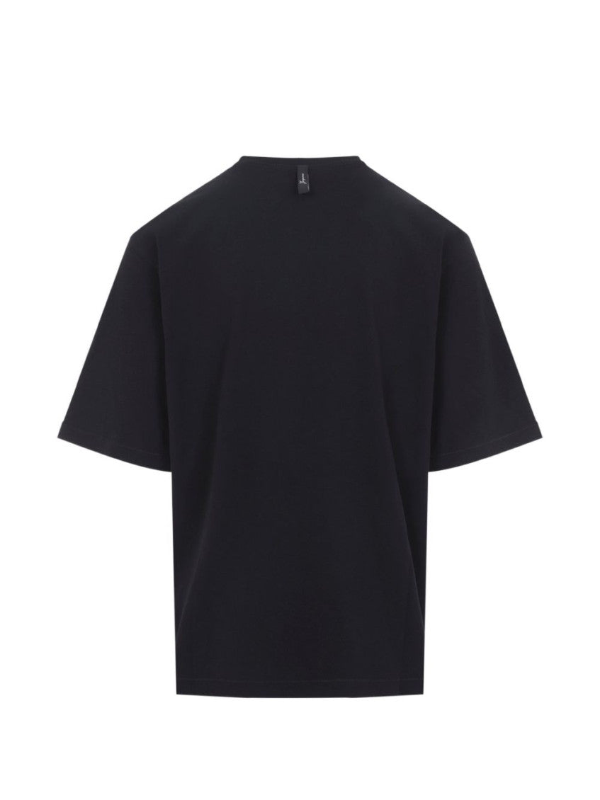 Black Crew Neck T-Shirt 2