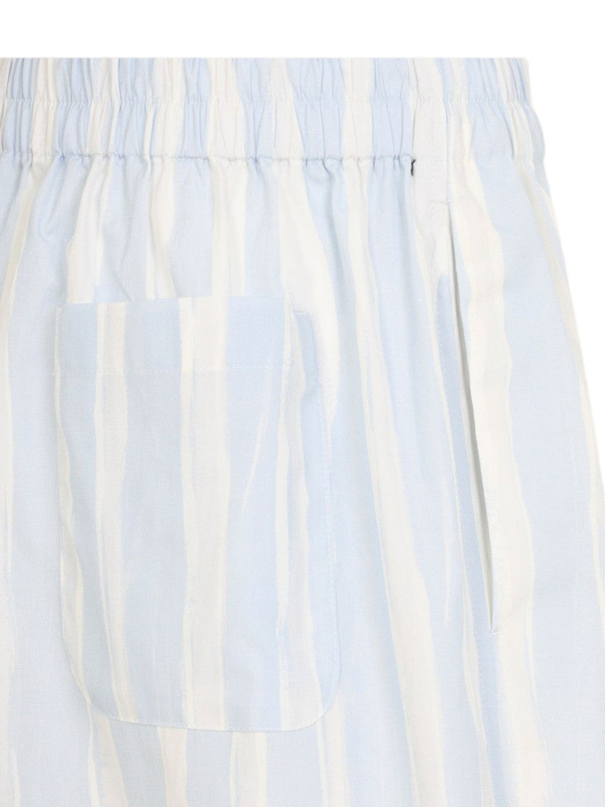 Light Blue Stripes Shorts 2