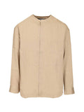 Beige Regular Solid Shirt 1
