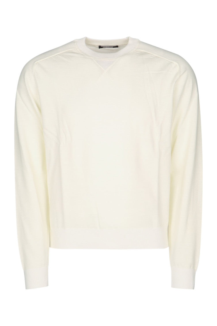 Off White Crew Neck Sweater 1