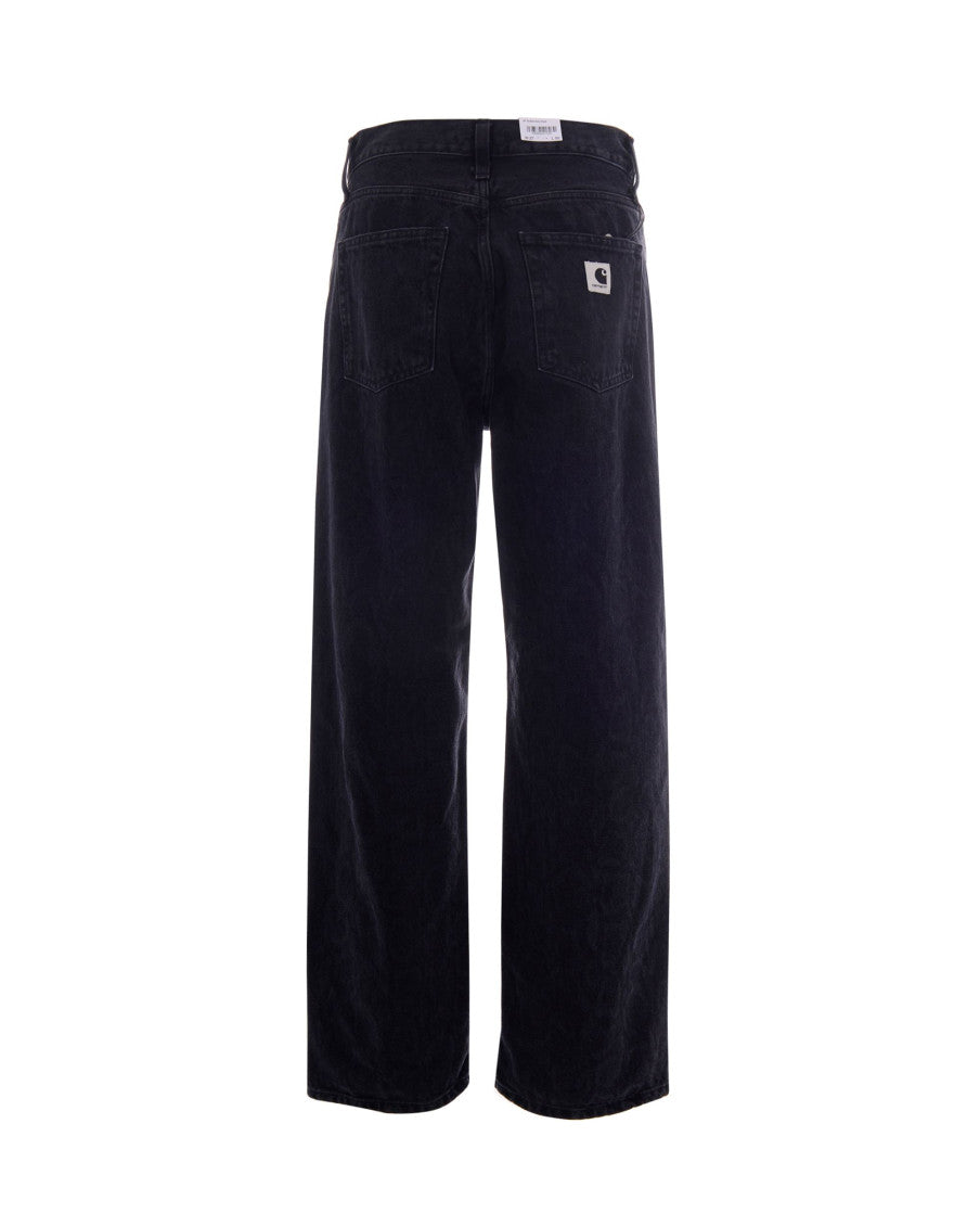 Black Tapered Mid Rise Jeans 2