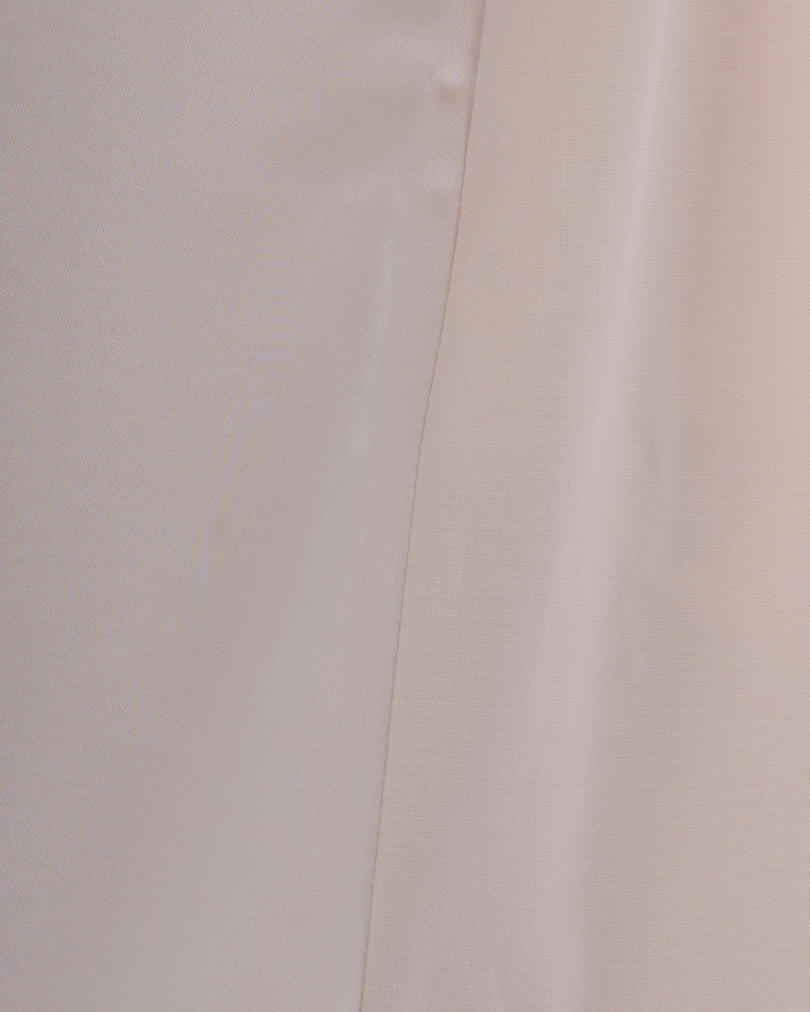 Natural Solid Round Neck T-Shirt 3